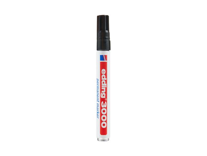 Edding 3000 Permanentmarker schwarz