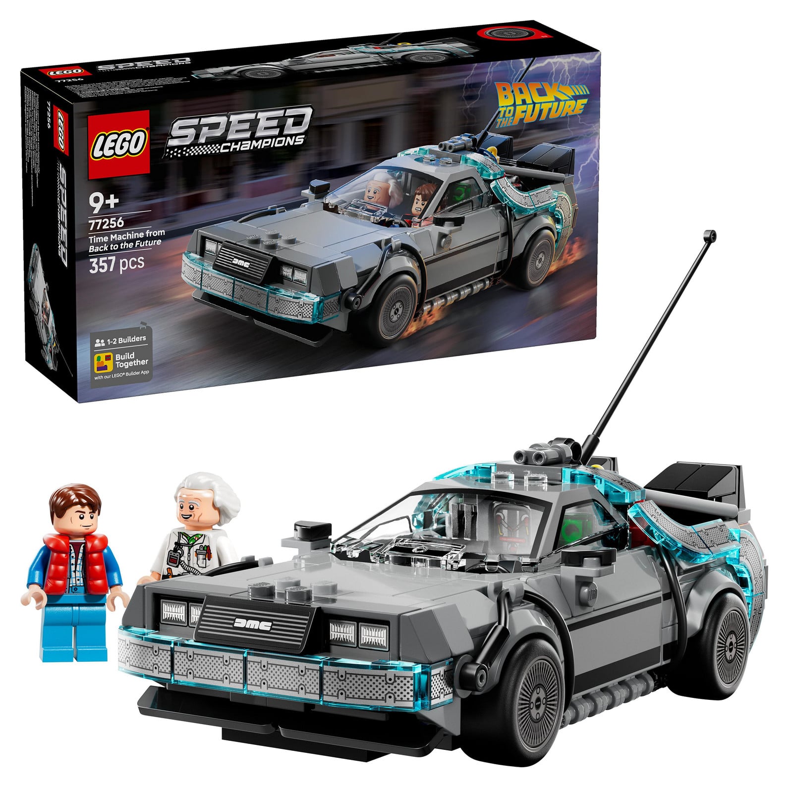 LEGO Speed Champions De Tijdreisauto uit Back to the Future 77256