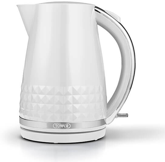 Tower Solitaire 3KW 1.5 Litre Kettle White
