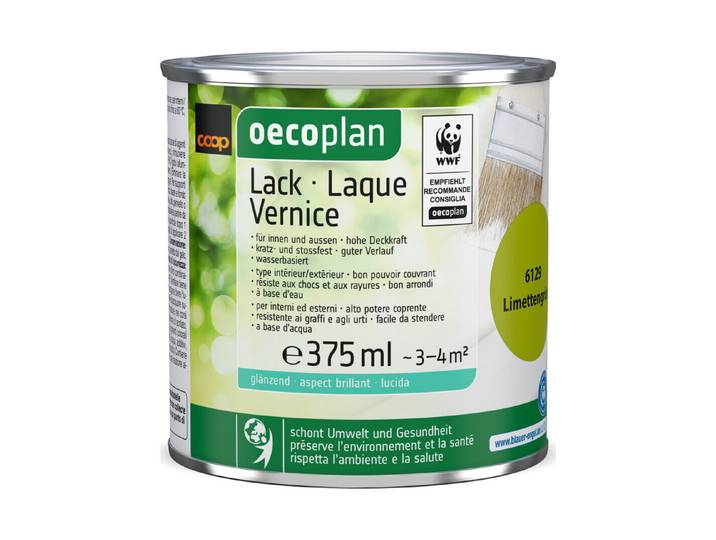 Oecoplan Lack glänzend Limette 375ml