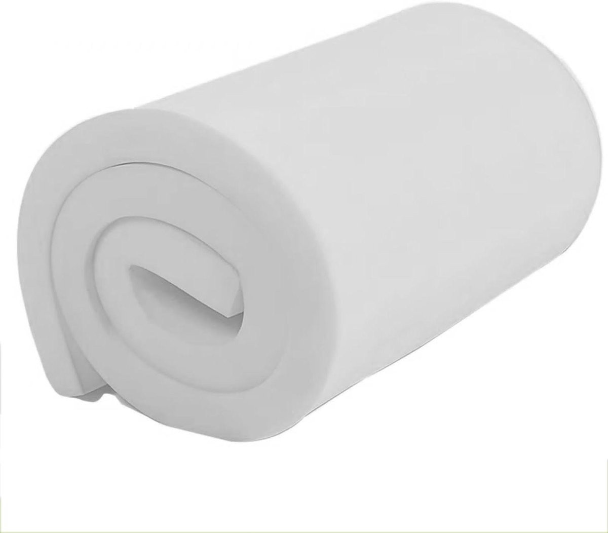 Vervangend Schuimkussen Wit - Zitvulling met Hoge Dichtheid - 170 x 40 cm