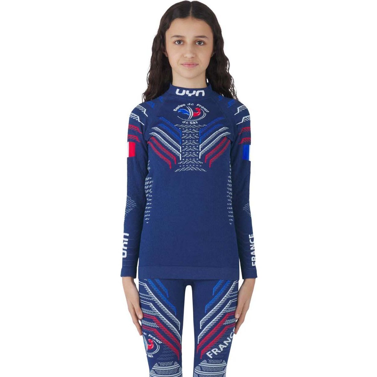 Uyn Natyon 3 0 Junior France Underwear Shirt Long Sleeve TURTLE Neck france (T023) 152 U100460-T023-152