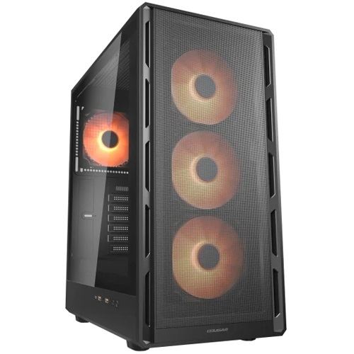 Cougar Airface Pure Pro Midi Tower ohne Netzteil schwarz
