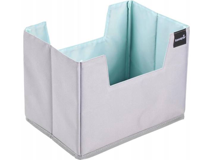 keeeper Einkaufsorganizer \ nea\ Größe L grau/aquamarine