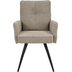 HTI-Living, Stühle, Polsterstuhl Kyra Webstoff Beige