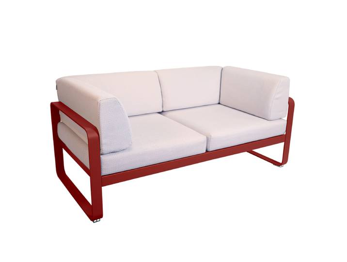 FERMOB BELLEVIE Garten-Club-Sofa 2-Sitzer