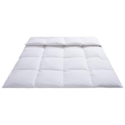 Daunenbettdecke OTTO HOME "Jannika", weiß, B:135cm L:200cm, Bezug: 100% Baumwolle. Füllung: 80% Daunen, 20% Entenfeder, Bettdecken, plastikfreie Verpackung
