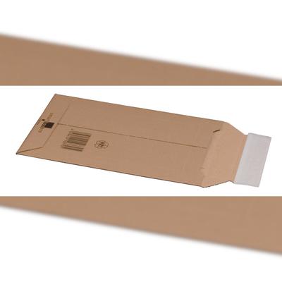 smartboxpro 100 Versandtaschen aus Wellpappe, 167 x 268 x 52 mm, DVD braun