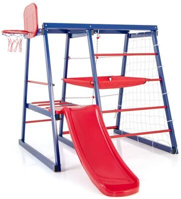 Costway 7-In-1 Metal Toddler Climbing Toys for 3-7 Years Old
