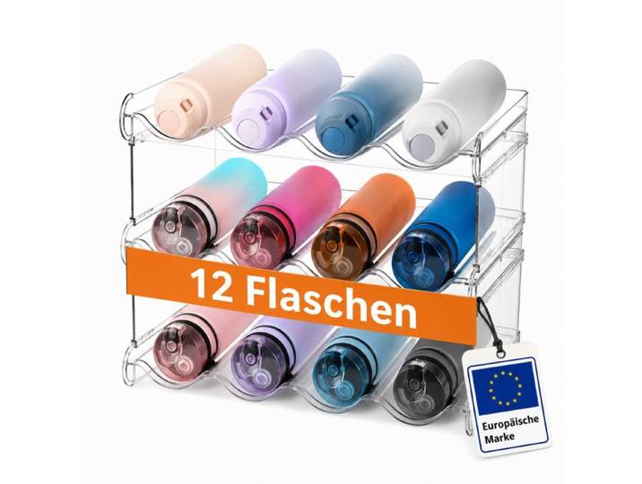 Relaxdays Stapelbarer Flaschenhalter