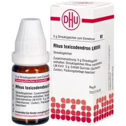 RHUS TOXICODENDRON LM XVIII Globuli 5 g