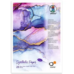 Ursus Synthetic-Papier, 21 x 29,7 cm, 25 Blatt, 85 g/m2