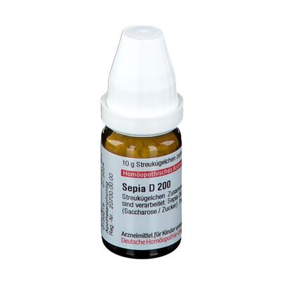Sepia D 200 Globuli 10 g