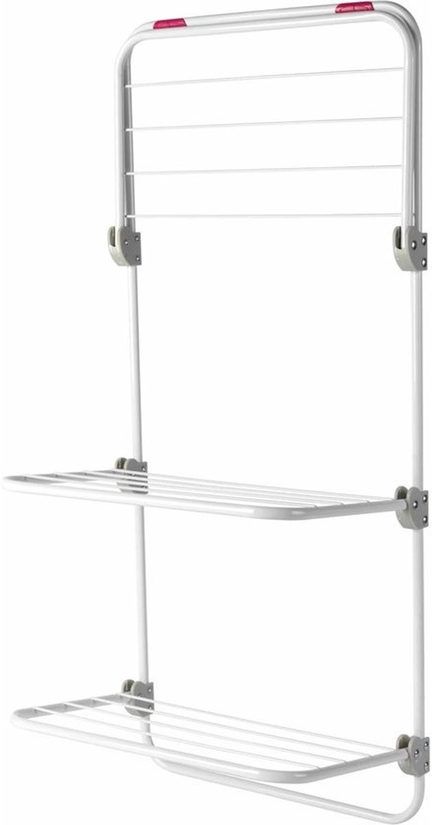 Hangend droogrek voor de deur, balkon of radiator