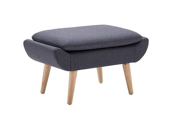 vidaXL Hocker Stoffbezug 73 x 43 x 42 cm Dunkelgrau