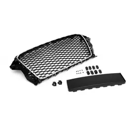 Frontgrill Sport mit Chromrahmen mit Kennzeichenhalter passend für Audi A3 8V 12-16