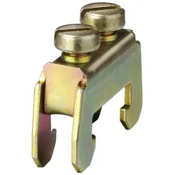 Siemens 8JH4124 Klemme 1-polig für Schienen 16x 3/16x 4mm Leiteranschluss 1x 10-35mm2  - 10 Stück