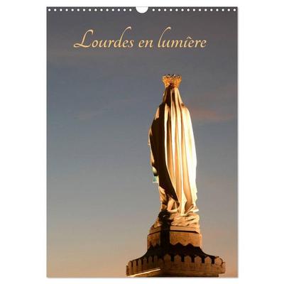 Lourdes en lumière (Calendrier mural 2026 DIN A3 horizontal), CALVENDO calendrier mensuel