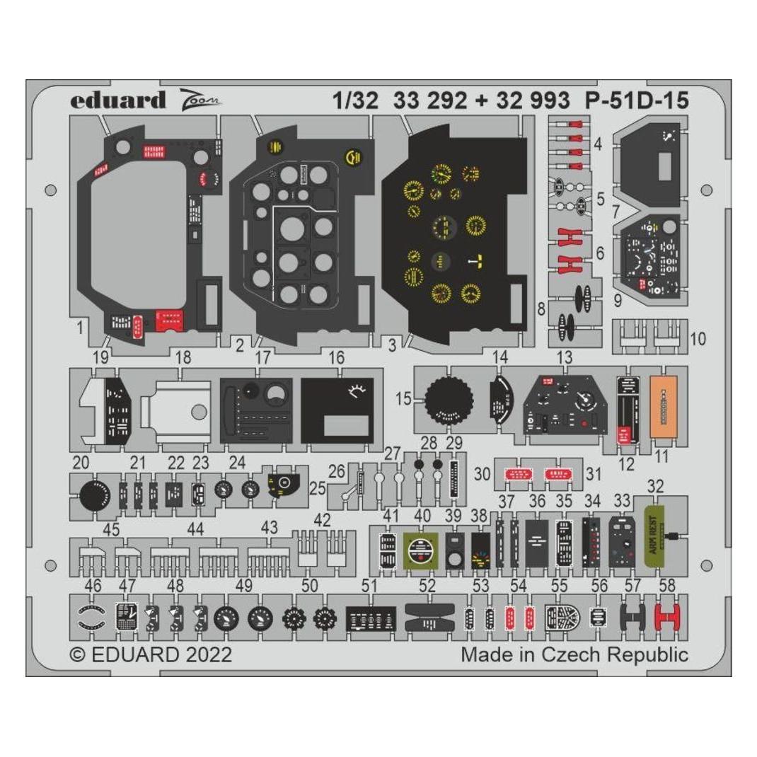 Eduard P-51D-15 for REVELL (33292)