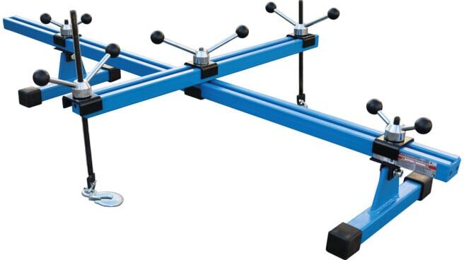 BGS Support moteur avec traverse transversale 400 - 1400 mm 500 kg ; BGS technic (9254)