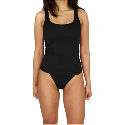 Normani, Damen, Funktionsshirt, Damen Tanktop Quilpie (L), Schwarz, L