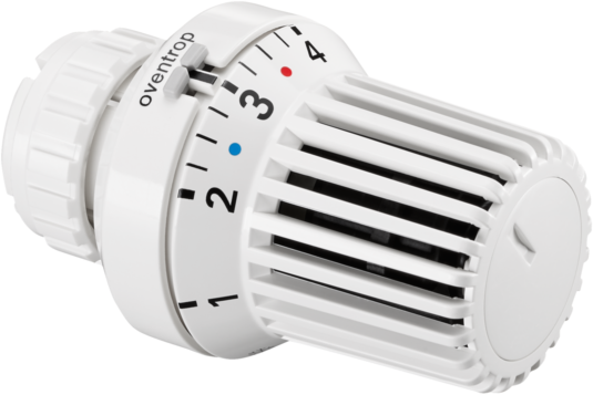 Oventrop Uni XD Thermostat 1011375 7-28 GradC, weiß, mit Flüssigfühler, mit Nullstellung