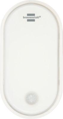 Brennenstuhl LED Ovalleuchte OL 1650 P, 1680 Lumen, Bewegungsmelder, IP54, Decken-/Wandmontage, 4000K, weiß