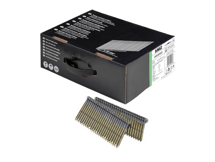 DeWalt DNW28R63E Clous anneau\, Argent\, Taille 34 63mm\, Set de 2200 Pièces