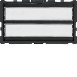 Elcom REU022Y Ruftaster Halbmodul 2/1 mit LED-Namensschild EB 2Draht ONE