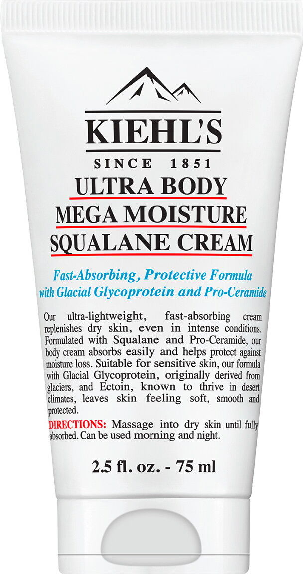 75ml Kiehl's Ultra Body Mega Moisture Squalane Creme