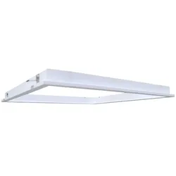 Frisch-Licht Einbaurahmen zu Einlege-Rasterpanel 625 (Metallkassettendecke), 66.5 x 66.5cm, Aluminium, weiß FL-EBR625W