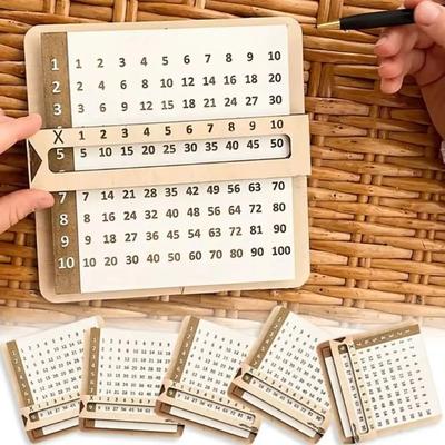 Inspired Finds Montessori Wooden Multiplication Board Educational Math Toy For Kids Learning Counting Montessori Wooden Multiplication Board Educational Math Toy For Kids Learning Counting