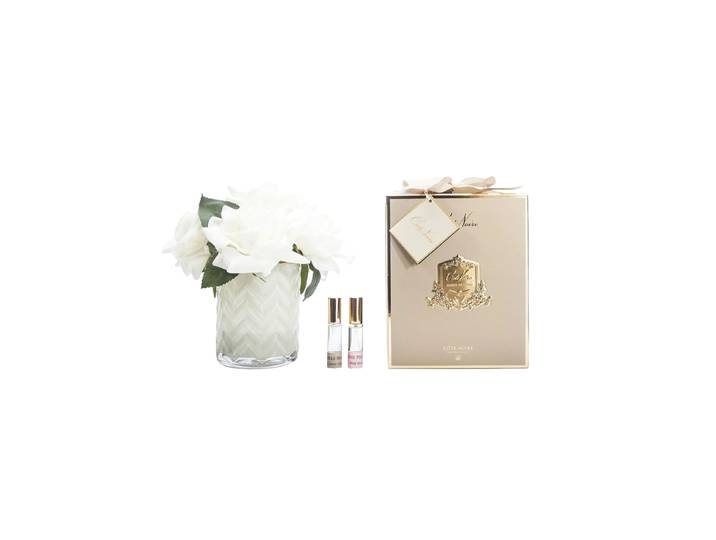 Luxuriöser Raumduft „Herringbone Flower“ Cream, Champagne Côte Noire