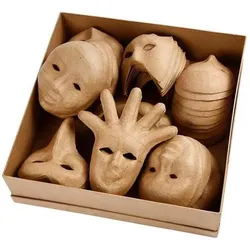 Creativ Company Papp-Maske 60 Stück