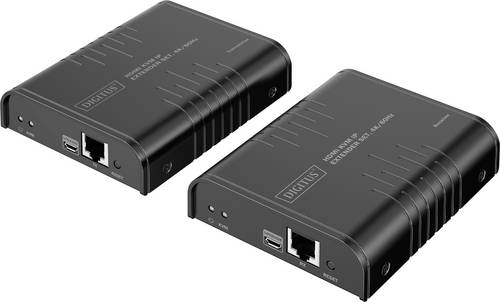 Digitus DS-55355 HDMI, HDMI Eingang, USB, USB-A, USB-A (USB 1.1), RJ45, Micro USB HDMI Extender Set über Netzwerkkabel RJ45 200m