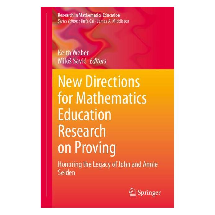 Springer New Directions for Mathematics Education Research on Proving (Englisch, Hardcover, Keith Weber, Miloš Savić) (56564657)