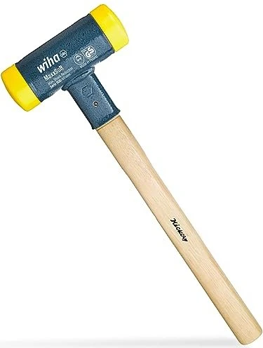 wiha 02097 Schonhammer 1,0 kg Kopf: Gummi
