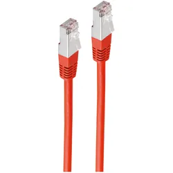 Shiverpeaks BASIC-S Patchkabel, Kat. 6, S/FTP, rot, 20,0 m RJ45 Stecker (S/FTP, CAT6, 20 m), Netzwerkkabel