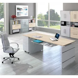 Bürotisch mit Schubladen Dommo