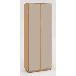 Voss Möbel Garderobenschrank V100 Lack Beige Sand
