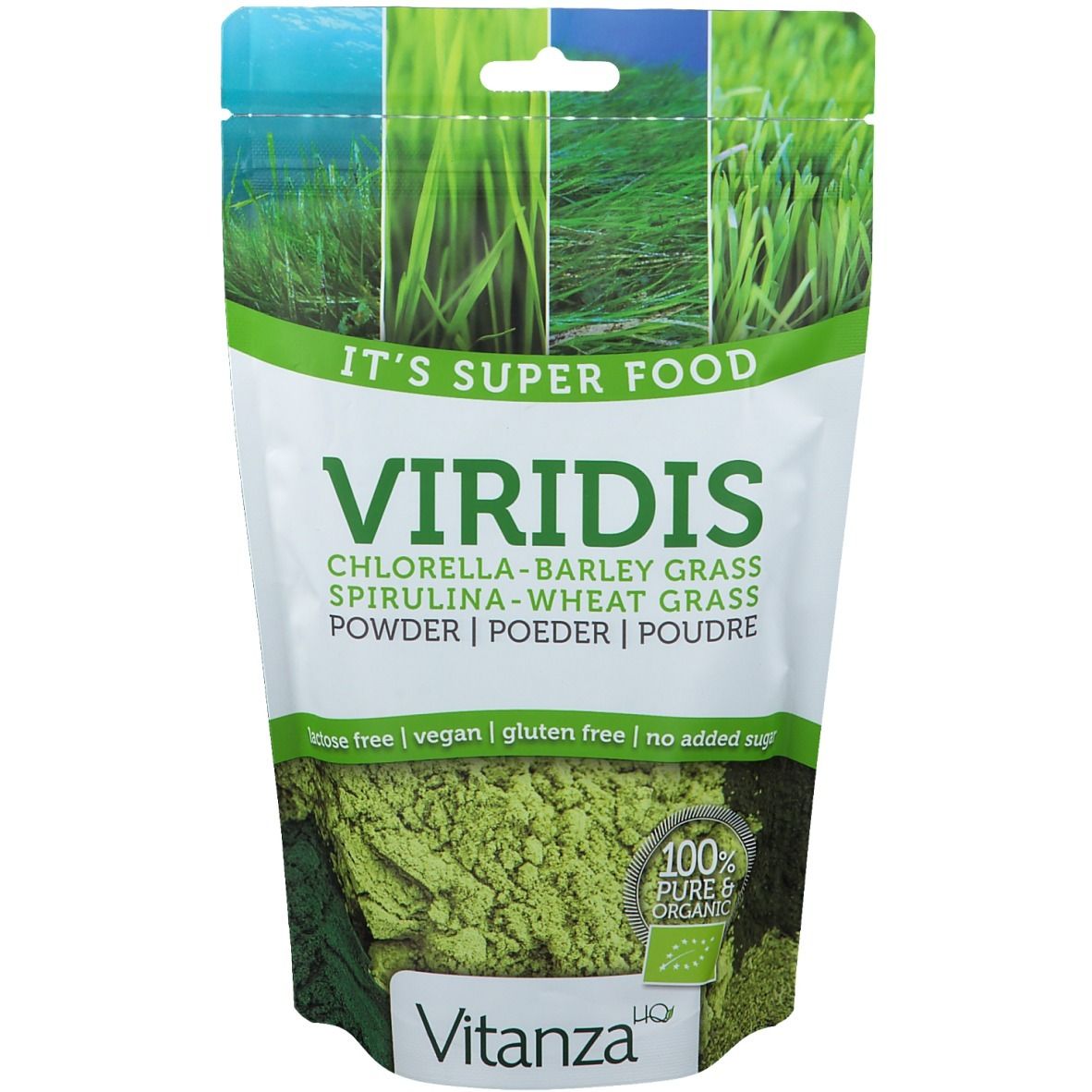 Vitanza HQ Superfood Viridis 200 g Bio Früchte