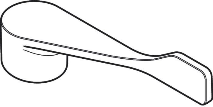 Hansgrohe Griff Axor Citterio Spültischmischer 39891000 chrom