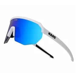 NAOS OPTICS Sportbrille Helbo Matte White | Blue