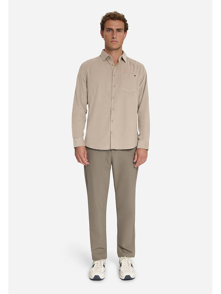 No Excess Hemd in Beige - 3XL