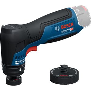 Bosch Schwingschleifer PRO GSS 12V-32, Akku, 12 V, 32 mm Ø, mit zwei Schleiftellern