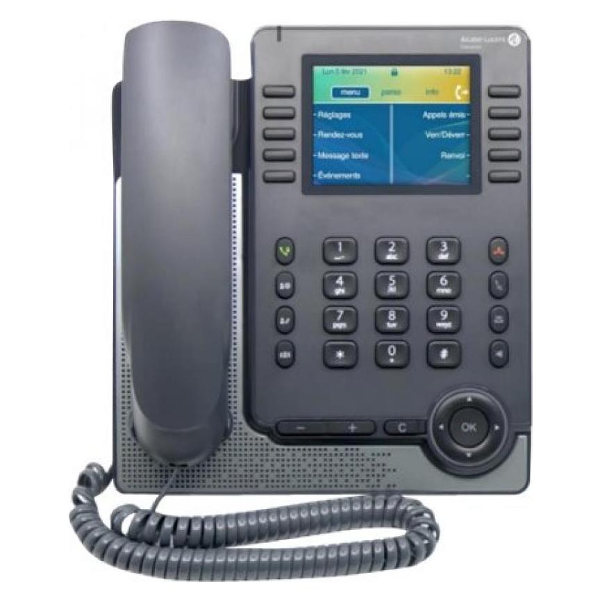 Alcatel LUCENT ENTERPRISE 30h Single Port Hybrid Digital-IP Essential DeskPhone Dual Stack NOE-SIP 3 (3ML37030AA)