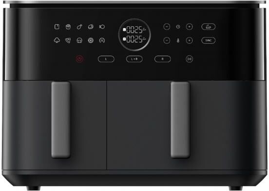 Xiaomi FRIGGITRICE AD ARIA CALDA DOPPIO SPORTELLO 10LT BHR07SGEU BLACK