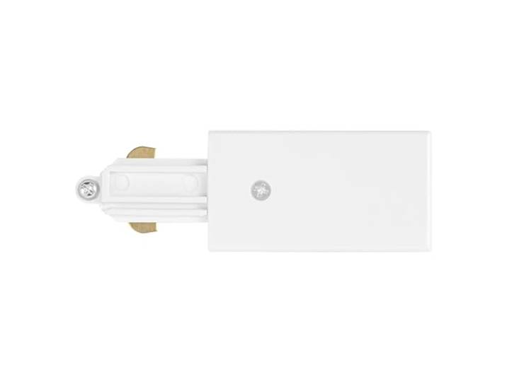 Ledvance 4058075763968 TRACKLIGHT geleidende hoofdconnector, Wit, leidt de stroom van het stopcontact naar het railsysteem, modern, loftachtig ontwerp,Zwart