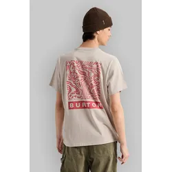 Burton Dejaview T-Shirt chinchilla gray Gr. L