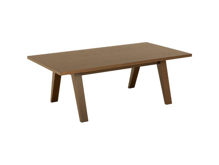 Salontisch A-Line rauch Holzwerkstoff Massivholz B 130 T 70 cm